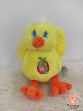 Peluche musicale Poussin Jaune Gipsy