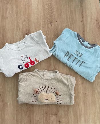 Lot pyjama velours
