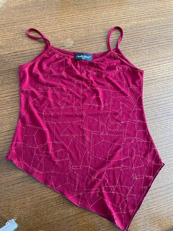 Haut à bretelles fantaisie