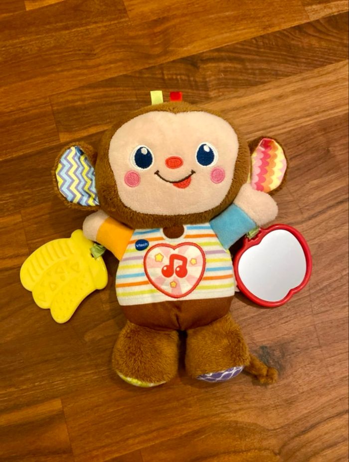 Peluche d'activités Vtech Baby P'Tit Singe Noé - photo numéro 3