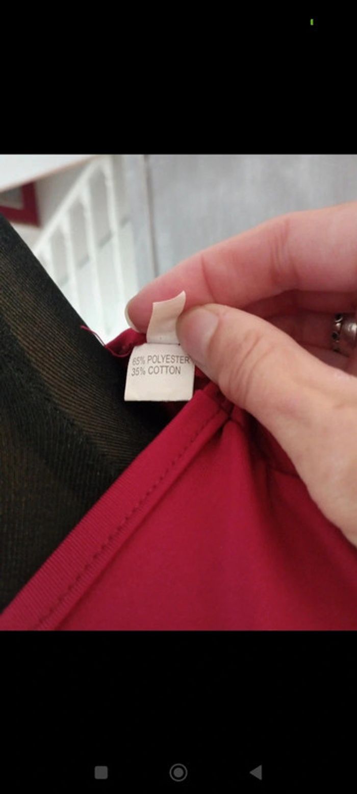 Tee-shirt bordeaux - photo numéro 7