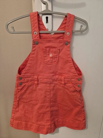 Robe en jean rose Obaïbi 12 mois