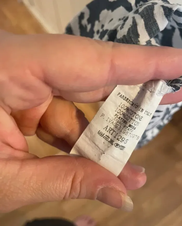 Petite robe en coton Made in Italy - photo numéro 3