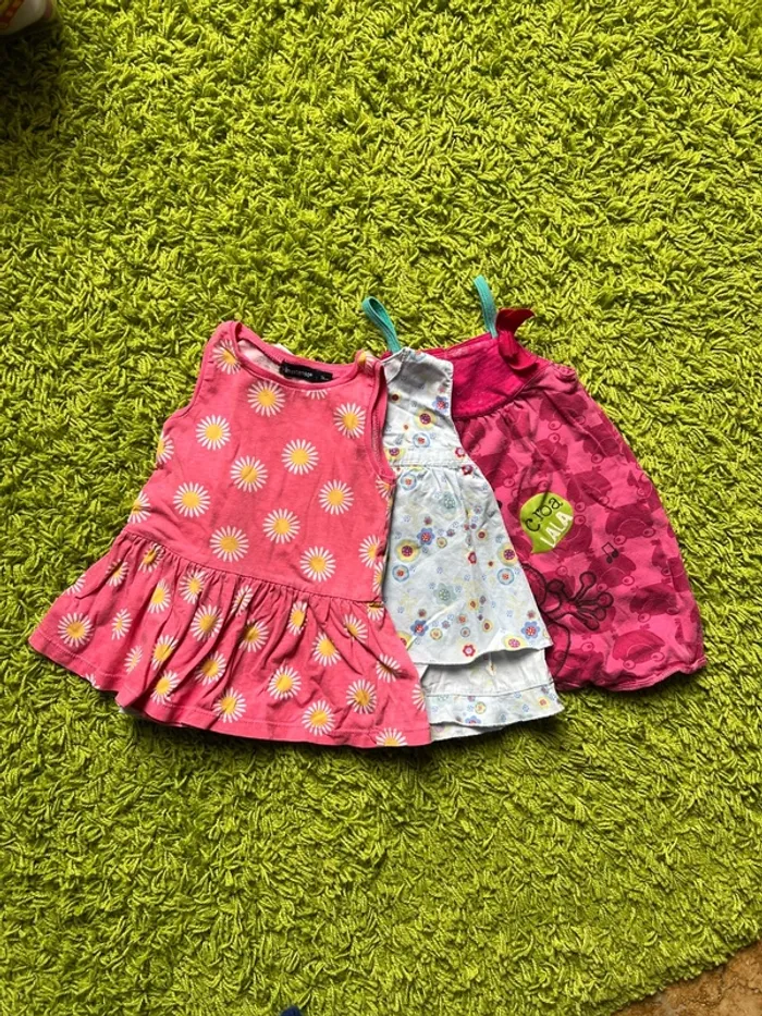 Lot été fille 9-12mois