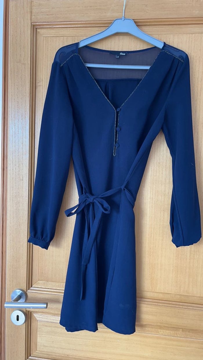Robe bleu marine légère - photo numéro 2