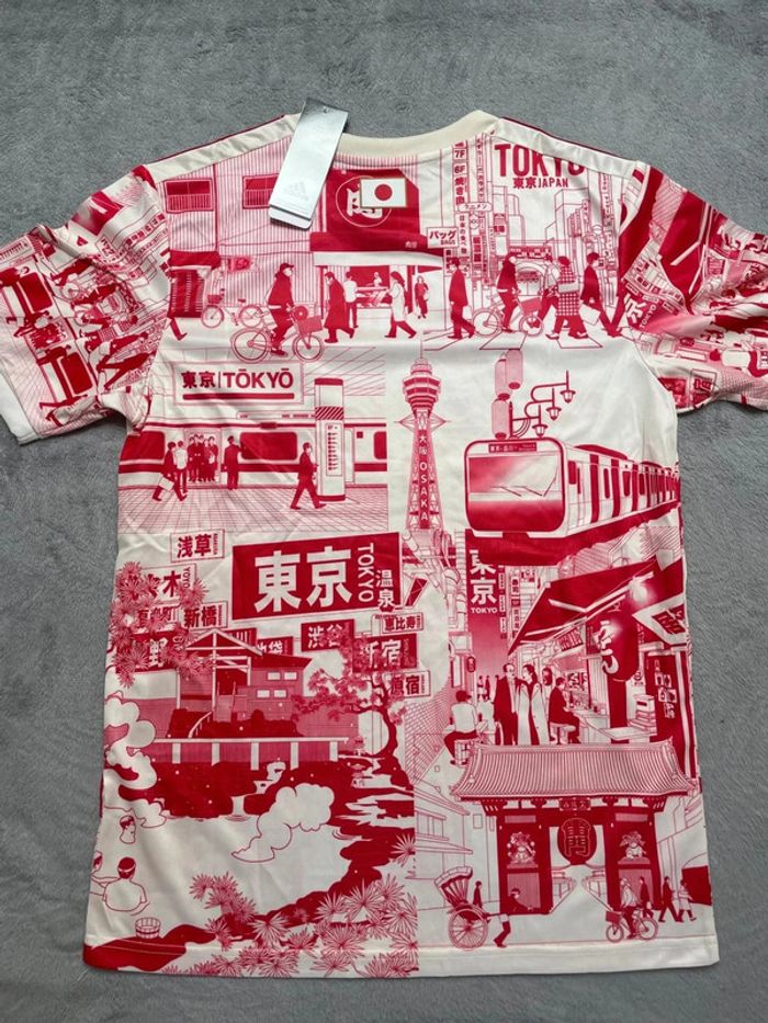 Maillot concept foot Japon blanc rouge édition Tokyo taille M - photo numéro 9