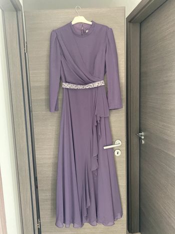 Magnifique robe de soirée en mousseline