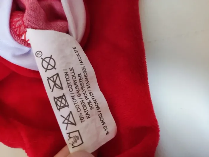 Bonnet de Noël mon premier Noël 3 a 6 mois - photo numéro 3