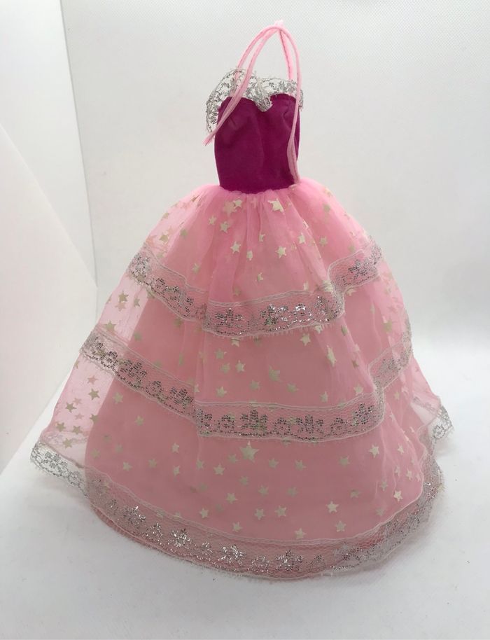 Robe vintage Barbie Mattel Dream glow 1985 #2248