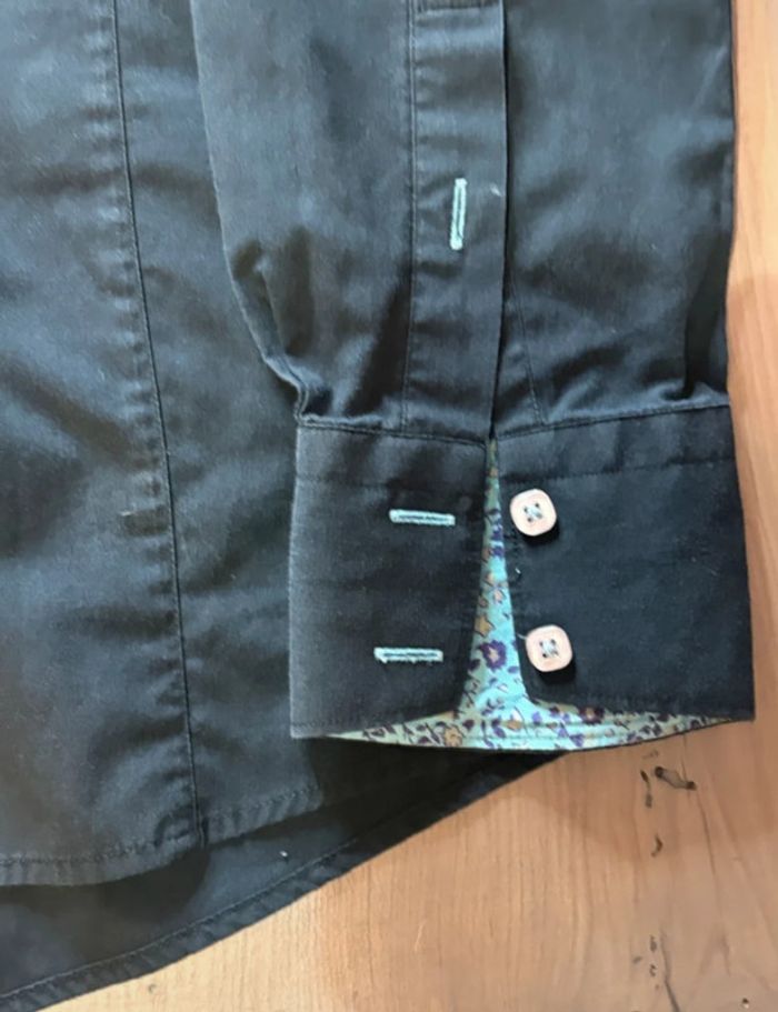 Chemise homme noire taille L Slim fit - photo numéro 7