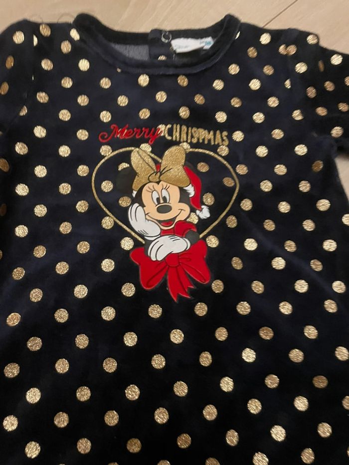 Genouillère Disney baby Marine et pois dorés 2 ans - photo numéro 2