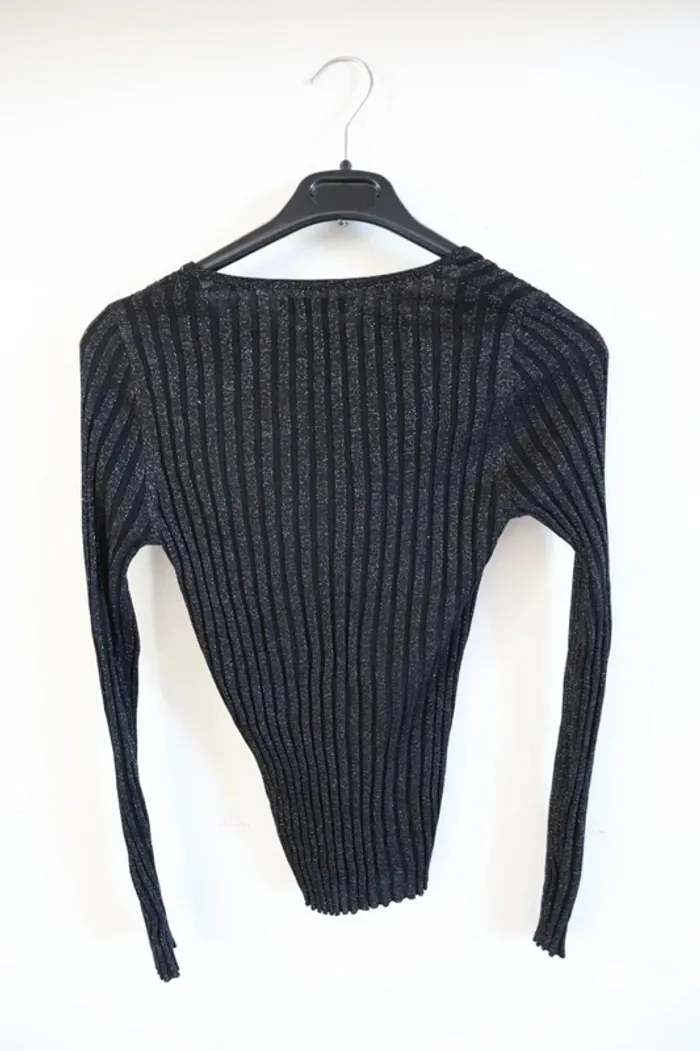 C54 blouse noir Mango S - photo numéro 2
