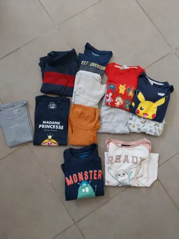 Lots vêtements garçon 5/ 6 ans