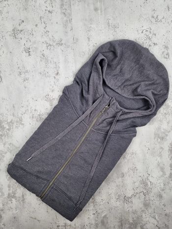Gilet zippé à capuche Champion – Gris – Taille XL Femmes (mesures en photos)