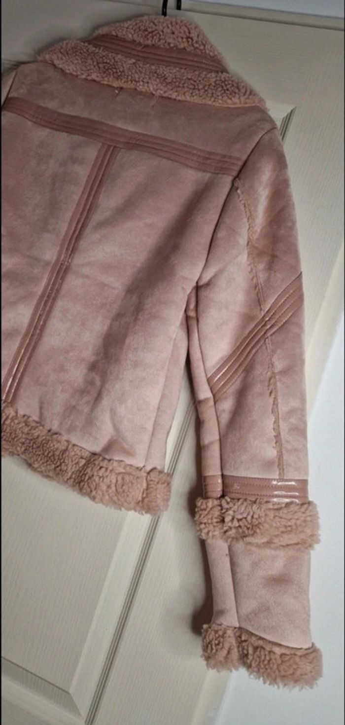 Veste Zac & Zoé moumoute rose - photo numéro 15