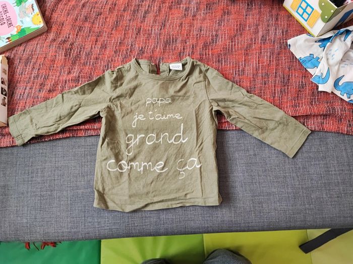 Lot 4 t-shirt manches longues 24 mois - photo numéro 4