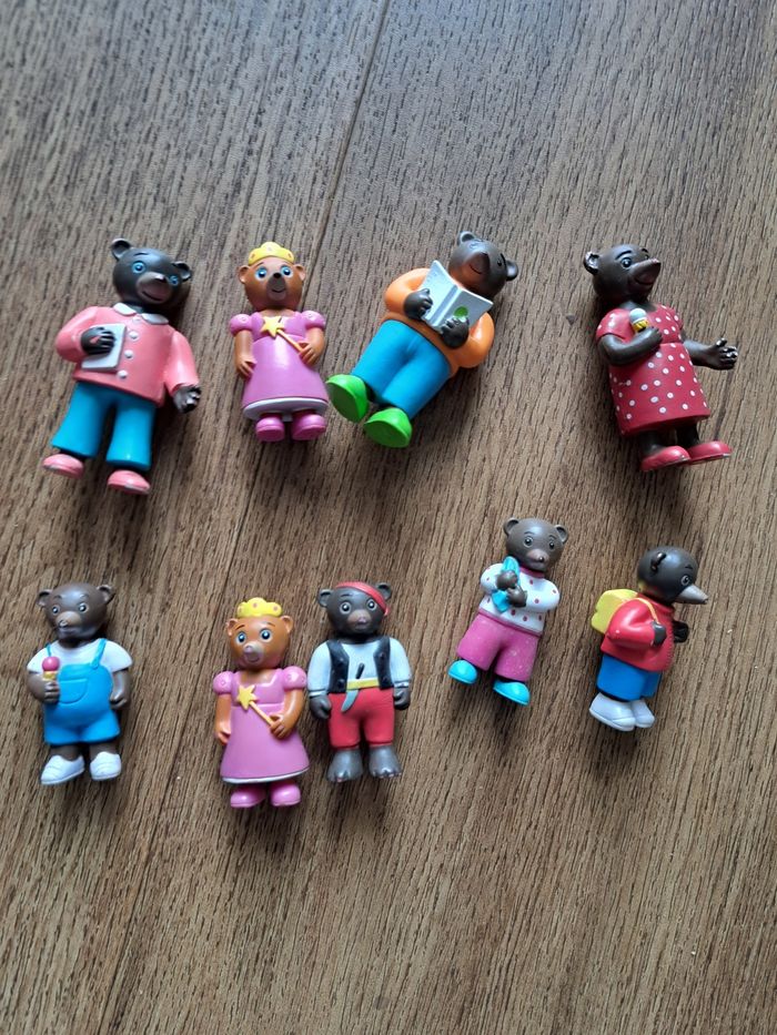 Lot figurine ours brun - photo numéro 4