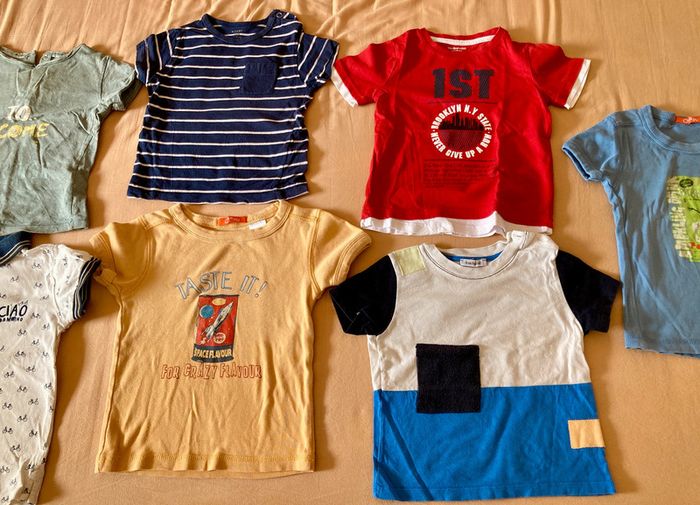 Lot de 9 t-shirts & polos - Taille 2 / 3 ans - photo numéro 4