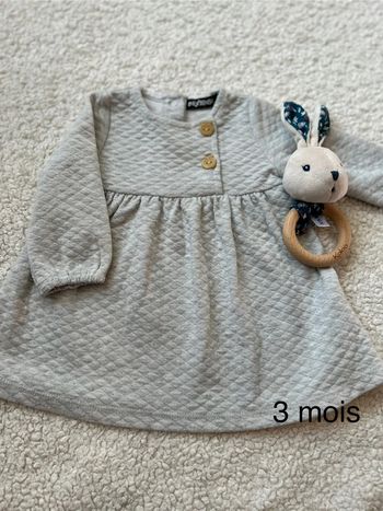 Robe manche longue 3 mois