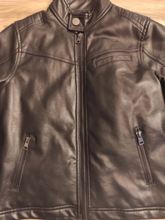 Veste imitation cuir - photo numéro 2