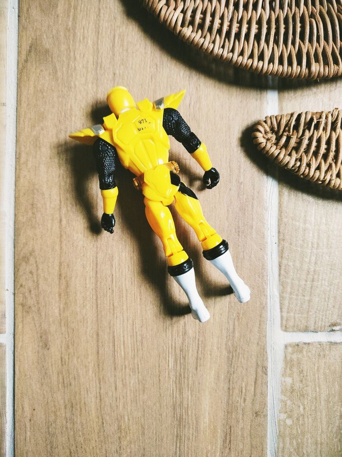 🙅 Power rangers ninja steel figurine Maître Ninja du ranger jaune marque Bandai - photo numéro 2