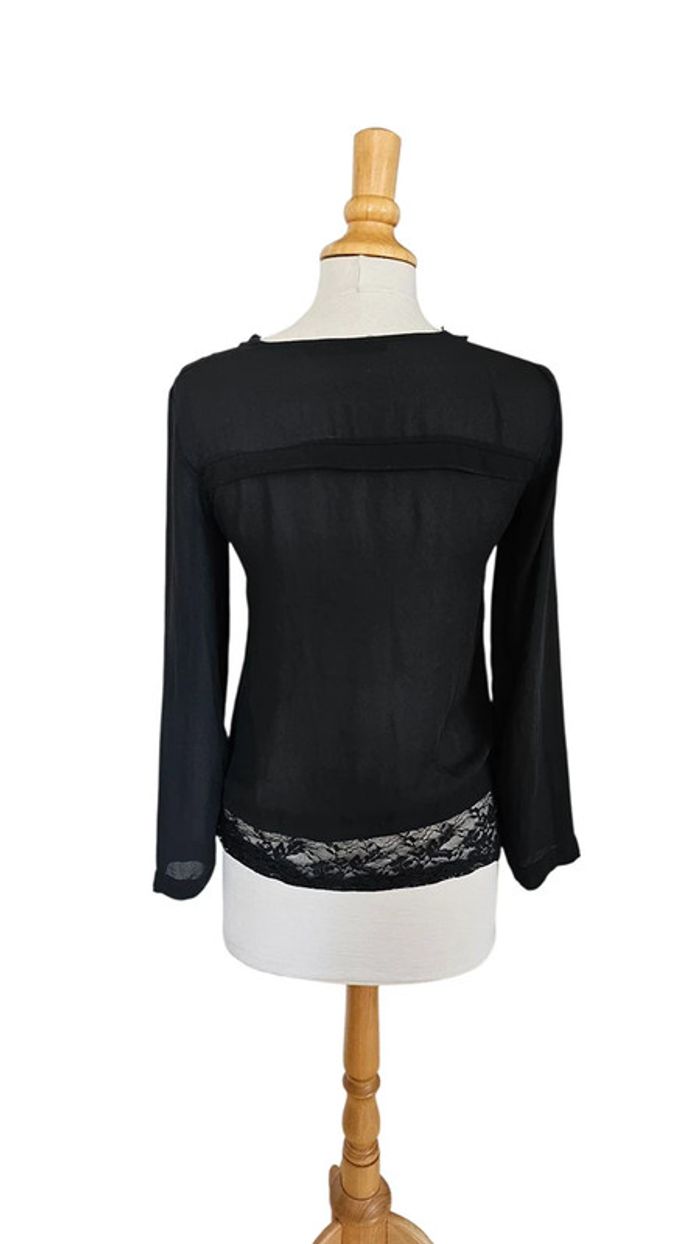 chemise Zara noir taille Xs - photo numéro 2