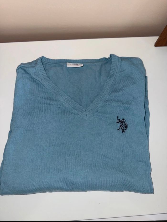 Pull bleu USPA - photo numéro 3