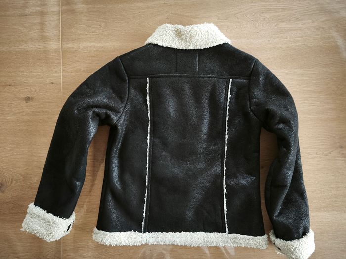 Veste cuir molletonné. - photo numéro 4