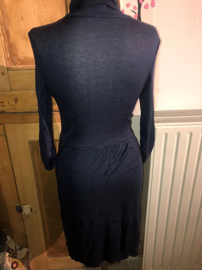 Robe d'hiver Yerse (marine), M / 38 / 10 - photo numéro 6