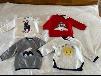 Joli Lot de Vêtements Bébé – Taille 6 Mois – Marque OBAÏBI