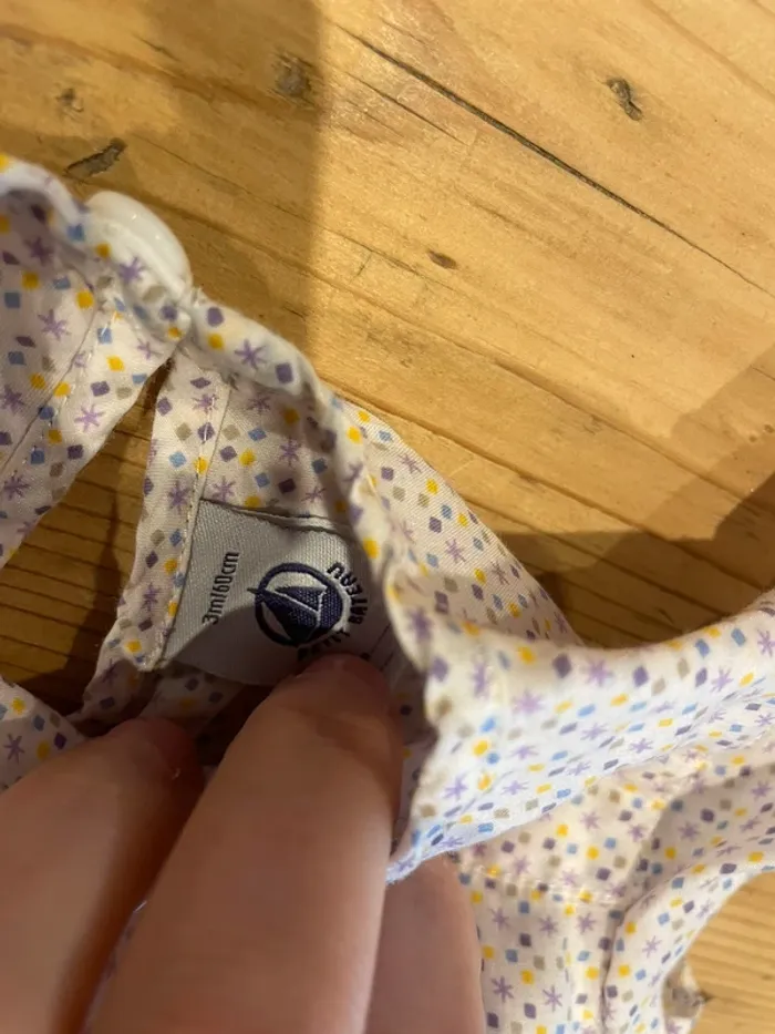 Blouse légère petit bateau 3 mois - photo numéro 3