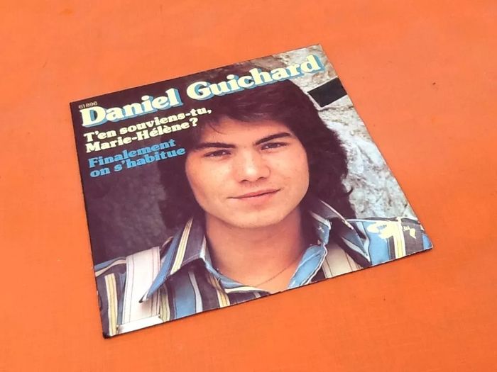 Vinyle 45 tours Daniel Guichard T' en souviens-tu, Marie-Hélène (1973) - photo numéro 2