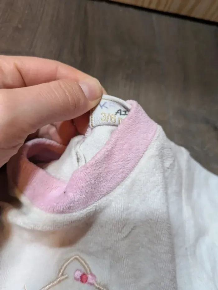 Lot pyjamas fille 3 mois très bon état ning nang - photo numéro 4