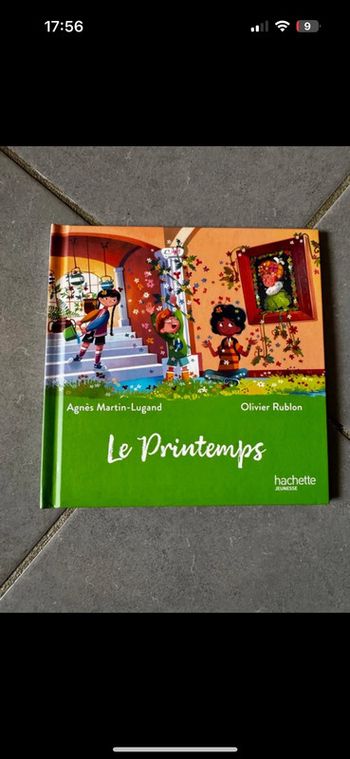 Livre / Album - Le musée magique - Le printemps - Agnès Martin Lugand - Hachette Jeunesse