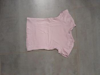 T shirt violet 4 ans