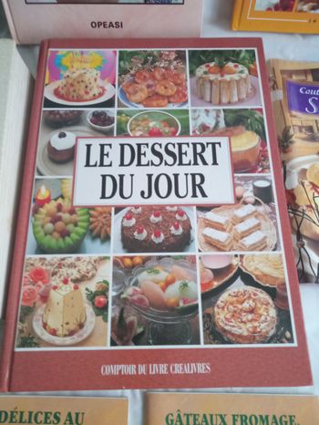 Livre de cuisine et pâtisserie