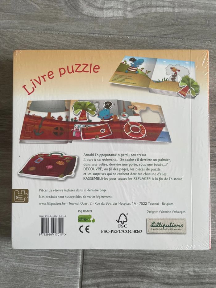 Livre puzzle Arnold Lilliputiens - photo numéro 2