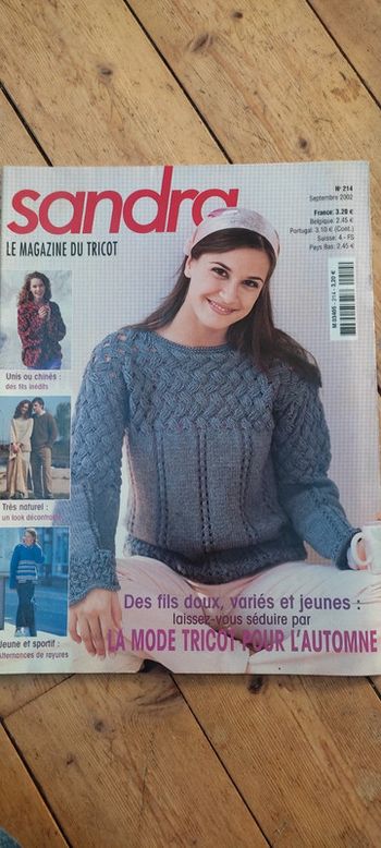 Catalogue tricot Sandra 2002