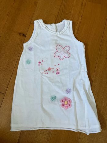 Débardeur 9-12 mois blanc