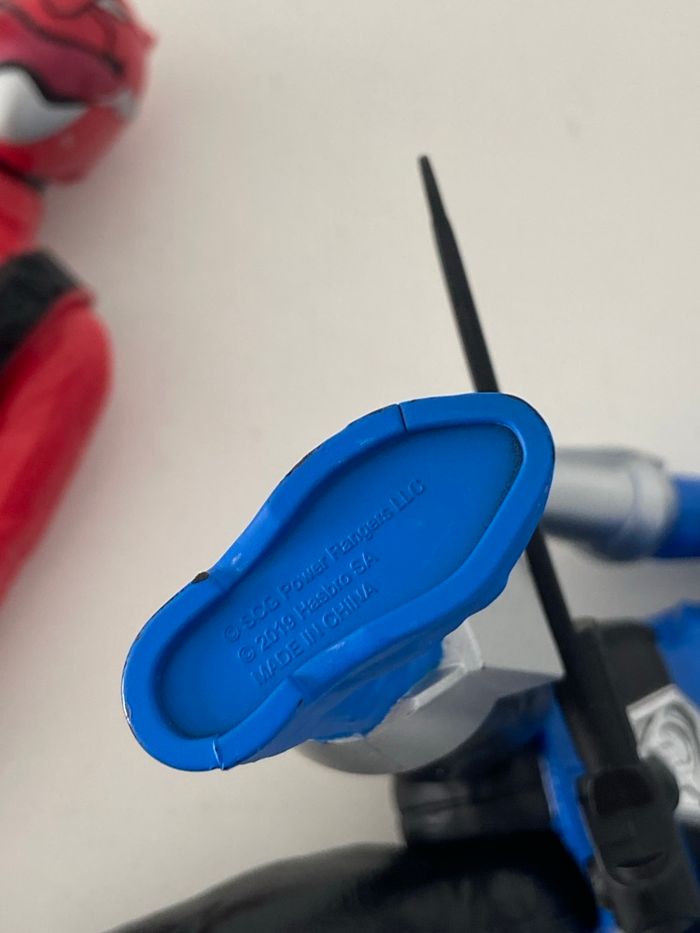 Lot 3 Figurines Power Rangers Beast Morphers - Hasbro - photo numéro 10