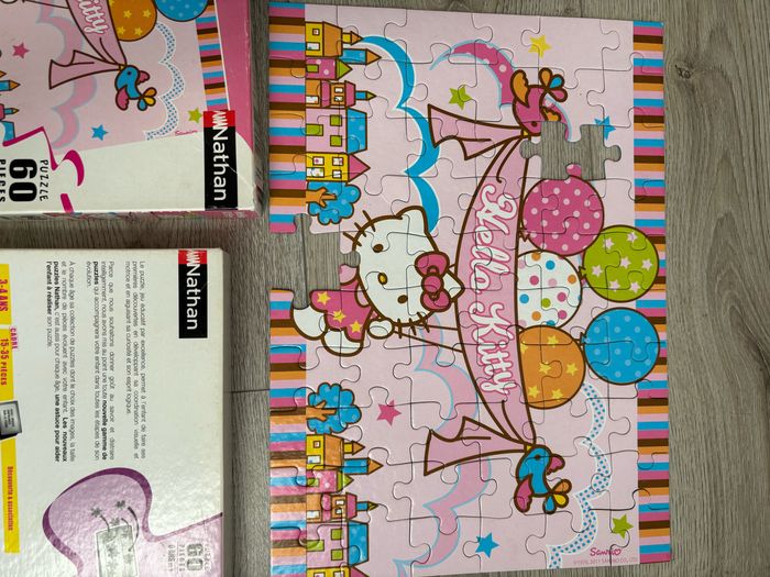 Puzzle hello kitty 60 pièces - photo numéro 2