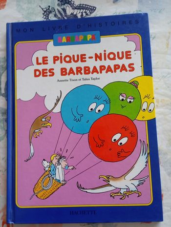 Livre le pique nique des Barbapapas hachette