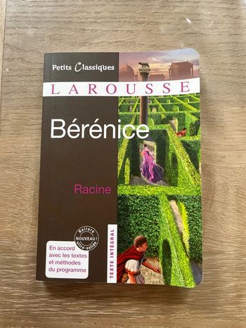 Livre Bérénice