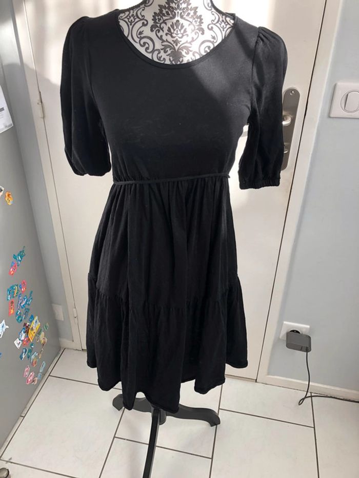 Robe grossesse noire H&M Mama XS pour 36-38