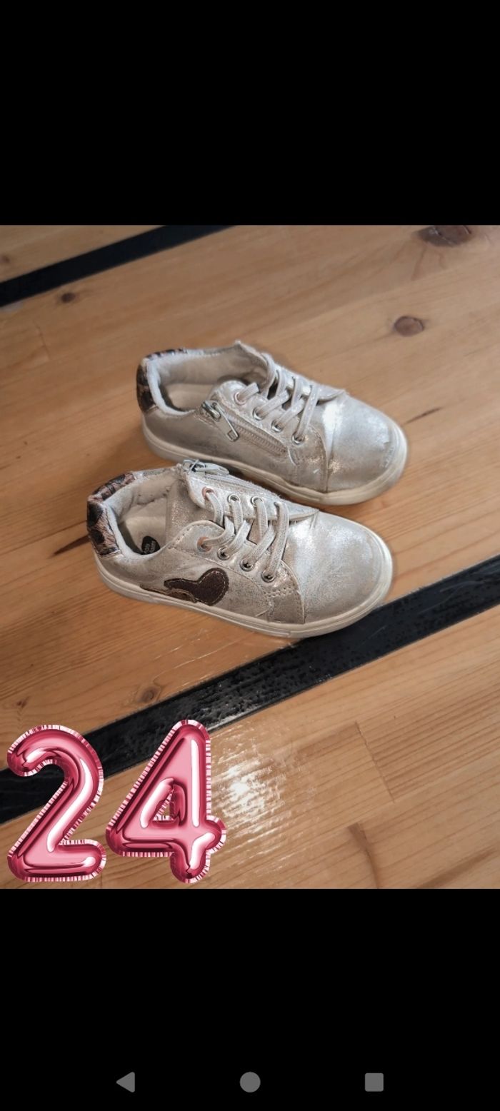 Baskets fille pointure 24