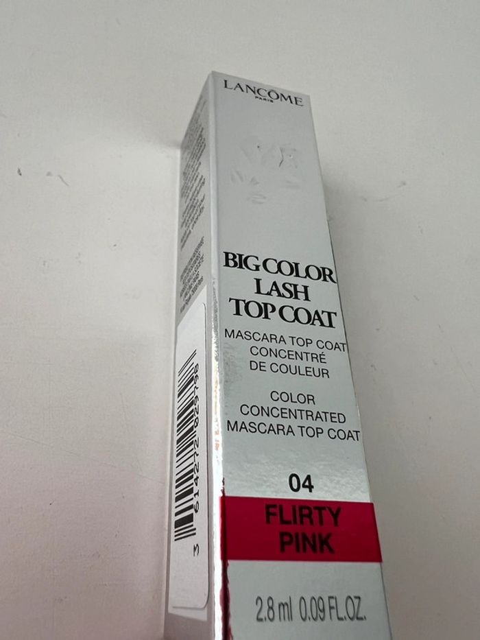 Mascara Lancôme big color lash top coat