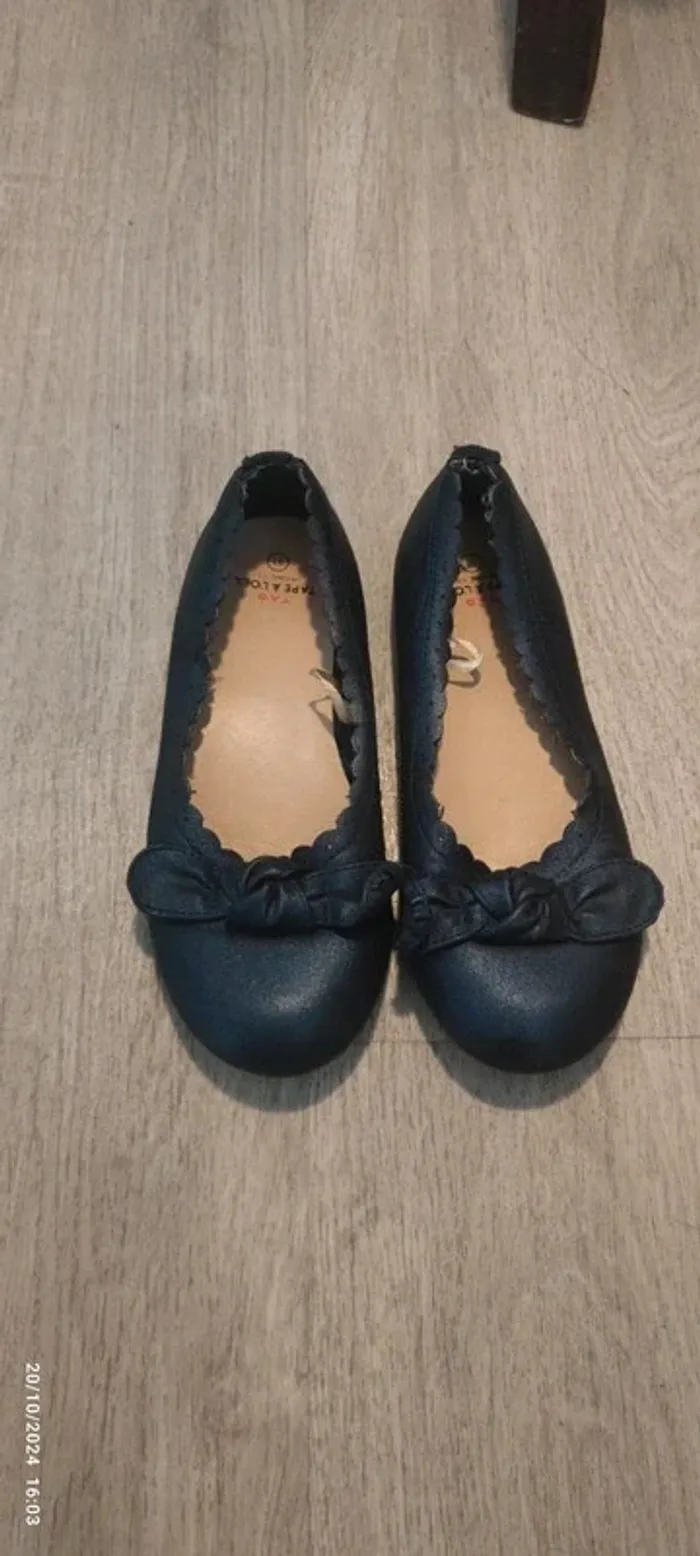 Ballerines bleu marine TAO 31