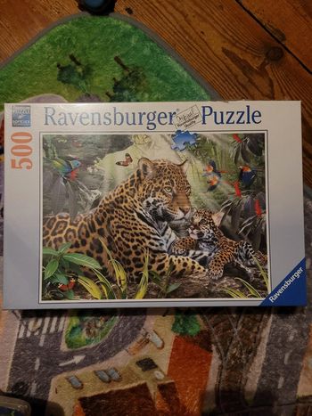 NEUF Puzzle Bébé Jaguar 500 pièces 144860 Ravensburger