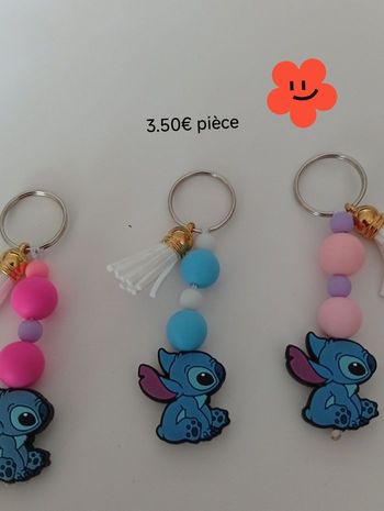 Porte clé ou Bijou de sac Fait main 