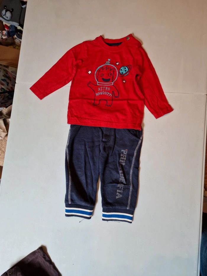 Ensemble Pantalon + tee-shirt manches longues